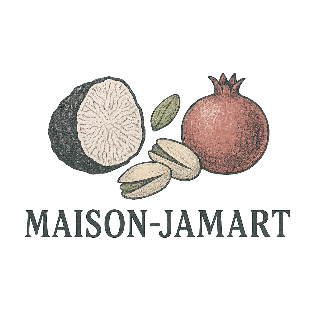 Sélection Maison Jamart : truffes, pistaches et grenades